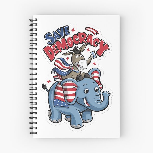 Item preview, Save democracy, vote, United we stand designed and sold by RedCircleArt.
