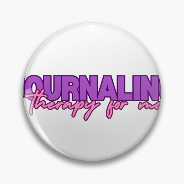 Item preview, Journaling is therapy for me sticker! designed and sold by ParryStickers.