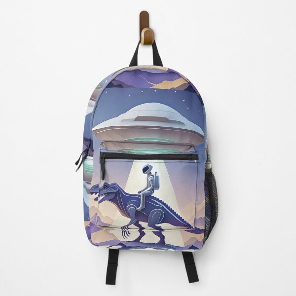 Item preview, Paper alien on his dinosaur designed and sold by EderParker.