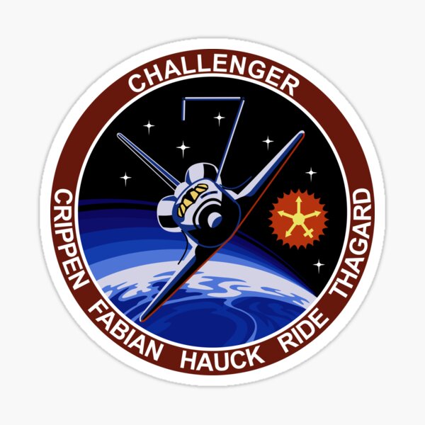 Item preview, Space Shuttle Challenger designed and sold by DoodleDashCollective.