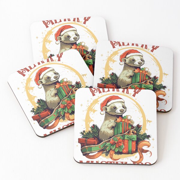 Item preview, Ferret Merry Mustelids designed and sold by 36Monsters.