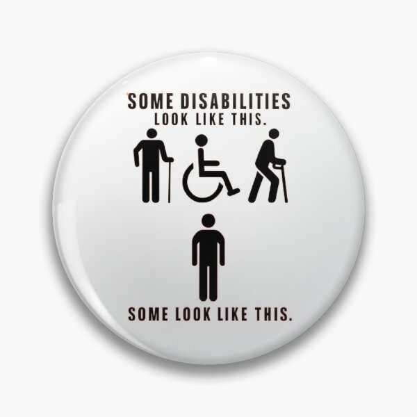 Item preview, Disabilities you can see and others you can't designed and sold by debbiebento.
