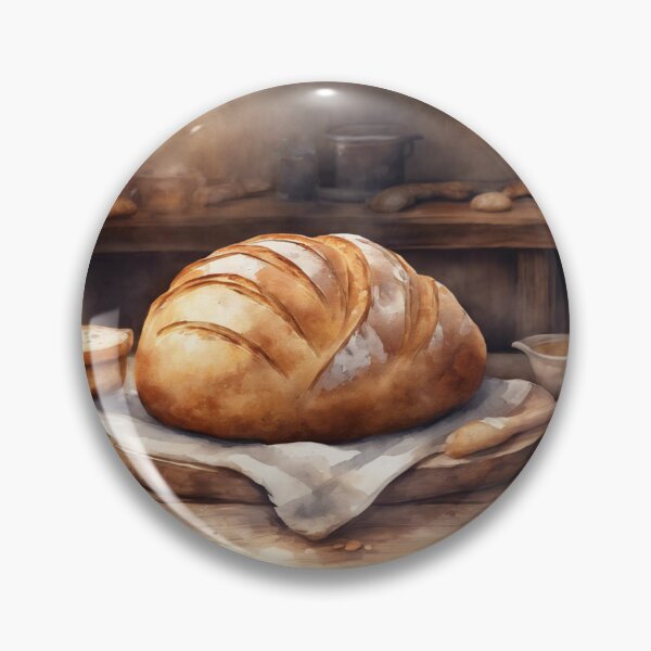 Item preview, Fresh bread,for bakers, watercolor,original art designed and sold by TrendyGenZArt.