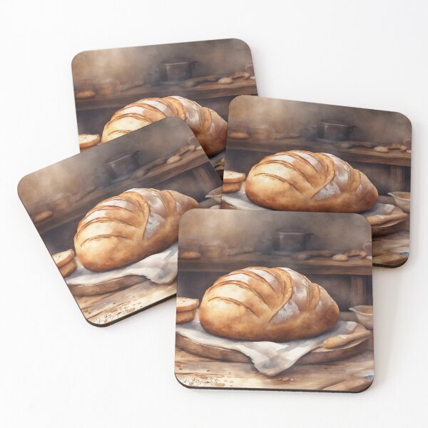 Item preview, Fresh bread,for bakers, watercolor,original art designed and sold by TrendyGenZArt.