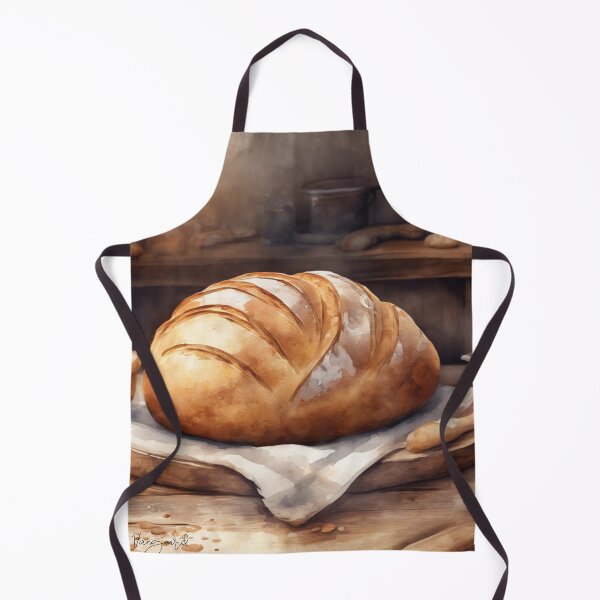 Item preview, Fresh bread,for bakers, watercolor,original art designed and sold by TrendyGenZArt.