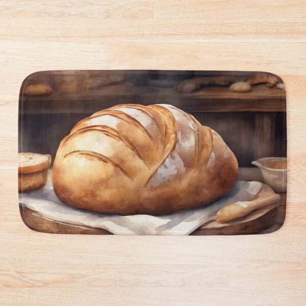 Item preview, Fresh bread,for bakers, watercolor,original art designed and sold by TrendyGenZArt.