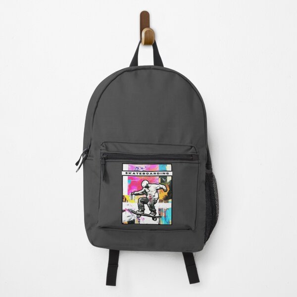 Item preview, The skateboarding collage, vivid graphics, skateboard designed and sold by silent-violin.