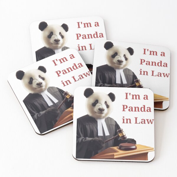 Item preview, Panda in Law designed and sold by Asiantrendzz.