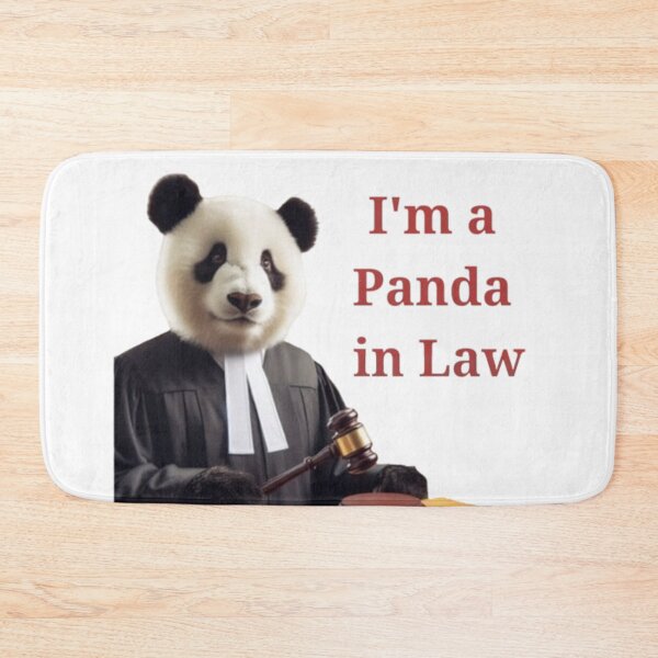 Item preview, Panda in Law designed and sold by Asiantrendzz.