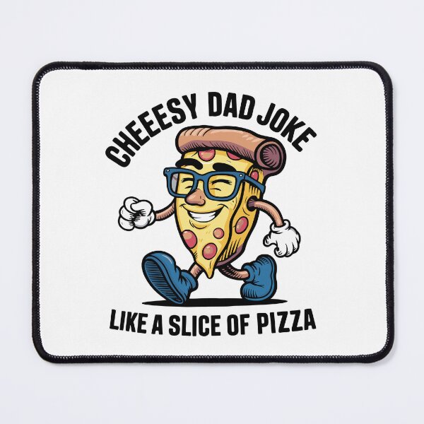 Item preview, Cheesy Dad Jokes Slice of Pizza Walk designed and sold by DreamVibeShirt.