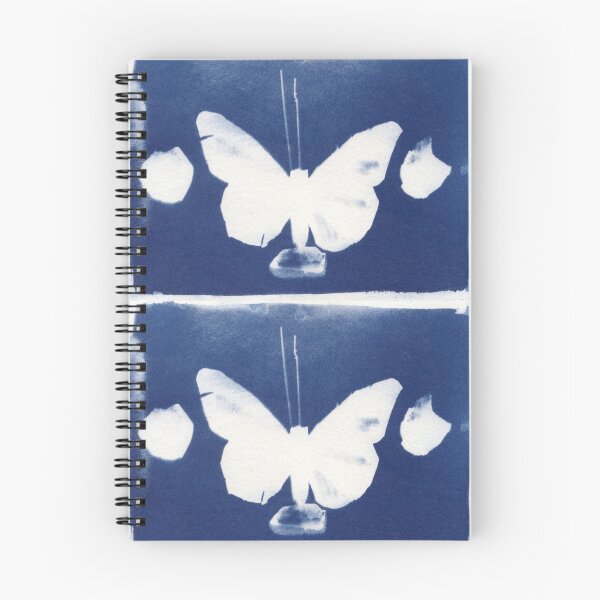 Item preview, Butterfly and Crystals Cyanotype designed and sold by FelisObscura.