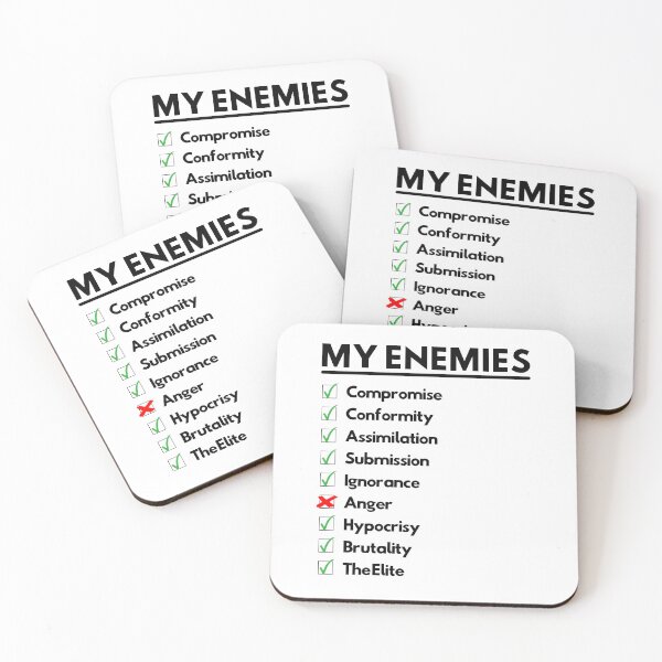 Item preview, Know Your Enemy designed and sold by UNK-Fatigues.