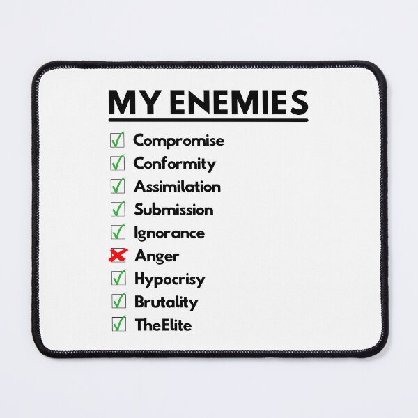 Item preview, Know Your Enemy designed and sold by UNK-Fatigues.