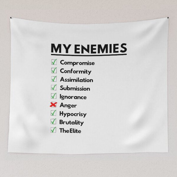 Item preview, Know Your Enemy designed and sold by UNK-Fatigues.