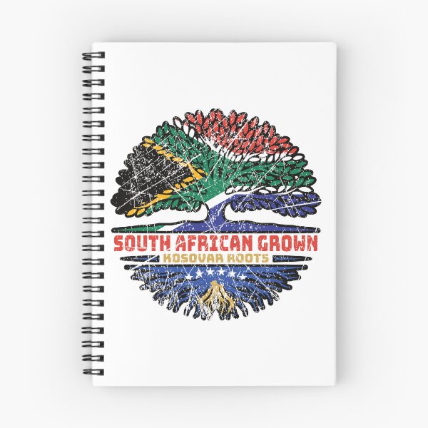 Item preview, Kosovo Kosovar South African South Africa Tree Roots Flag designed and sold by FlagX.