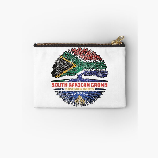 Item preview, Kosovo Kosovar South African South Africa Tree Roots Flag designed and sold by FlagX.