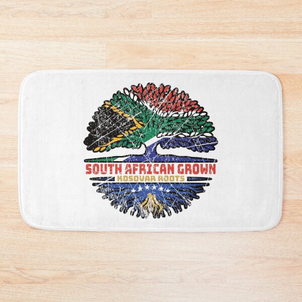Item preview, Kosovo Kosovar South African South Africa Tree Roots Flag designed and sold by FlagX.