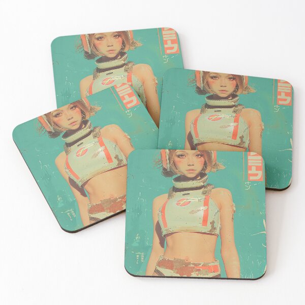 Item preview, Pixelated Space Siren designed and sold by Retro Type.