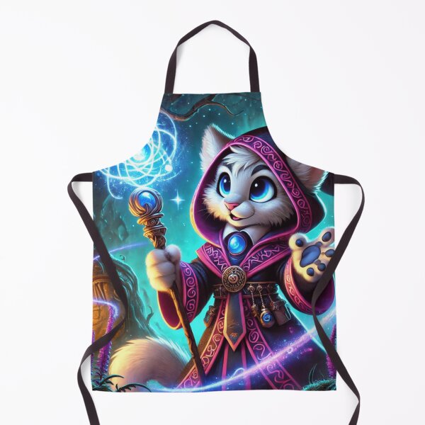Item preview, Magical Cat Wizard in Enchanted Forest designed and sold by TeslaSt0re.