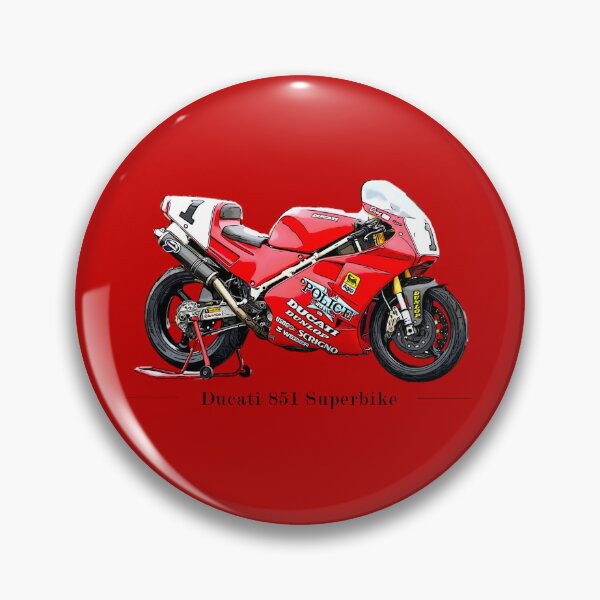 Item preview, Tribute Ducati 851 SBK | Doug Polen designed and sold by TeeFuel.