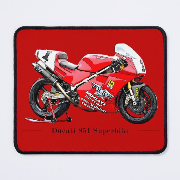 Item preview, Tribute Ducati 851 SBK | Doug Polen designed and sold by TeeFuel.