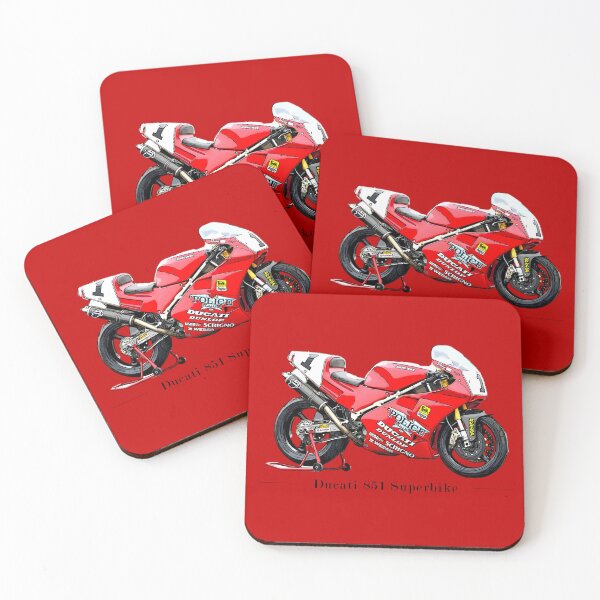 Item preview, Tribute Ducati 851 SBK | Doug Polen designed and sold by TeeFuel.
