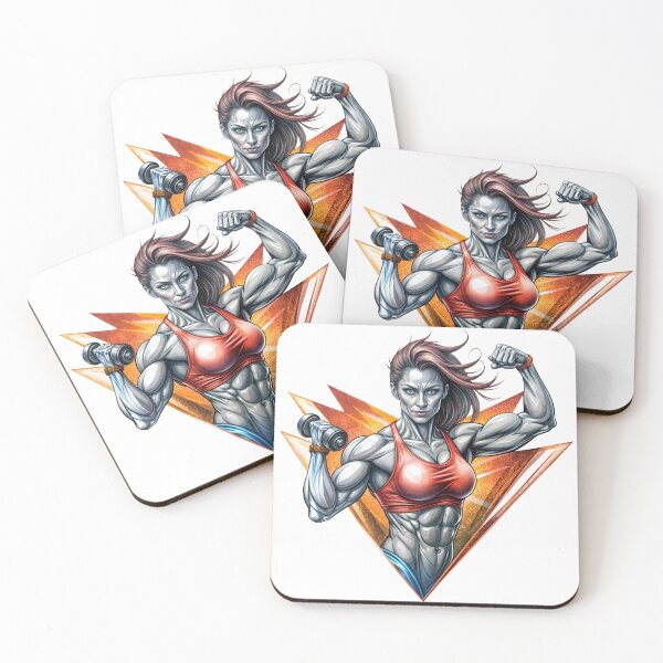Item preview, Girl fitness logo,digital design logo designed and sold by Creative88Art.