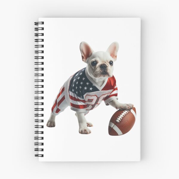 Item preview, Miniature French Bulldog football fan designed and sold by TTVenue.
