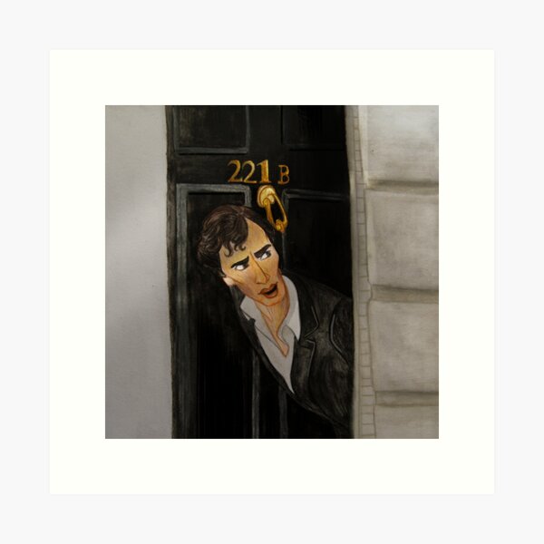 Item preview, Sherlock Holmes at 221B Baker Street  designed and sold by the little fennec.