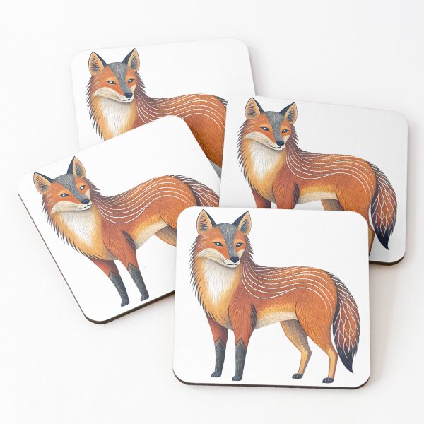 Item preview, fox vector style,isolated white designed and sold by Creative88Art.