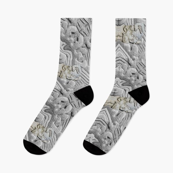 Item preview, COLORLESS GEOMETRIC FACE ANGEL ABSTRACT CEMETERY designed and sold by Ralek.
