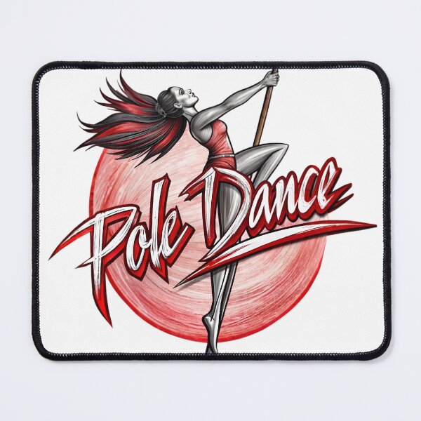 Item preview, Pole dance logo design,digital isolated art designed and sold by Creative88Art.