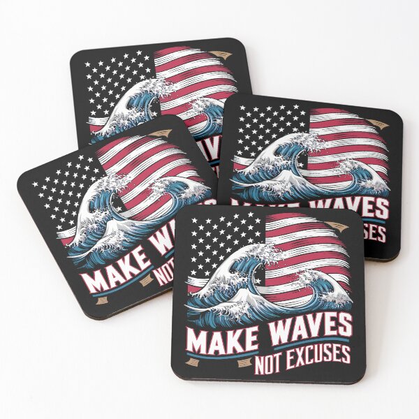 Item preview, Swimming sport, Make Waves Not Excuses designed and sold by decorwonders.
