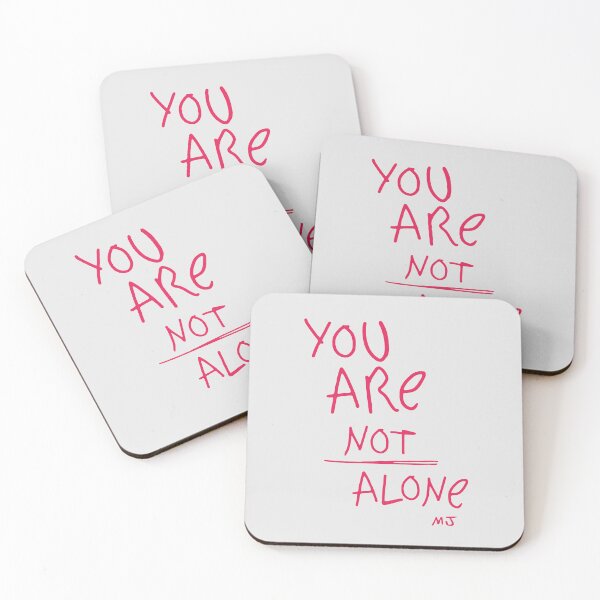 Item preview, You Are Not Alone (red) designed and sold by SWG Mixes & Merchandise.
