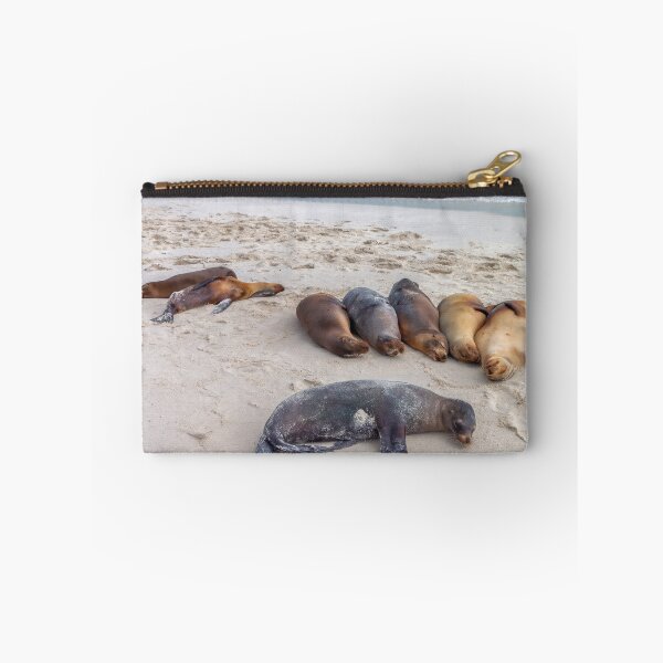 Item preview, Sea Lions Bathing on the Beach designed and sold by SafariByMarisa.
