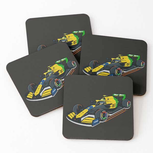 Item preview, Lando Norris F1 Car 2024 (MCL38) MONACO LIVERY designed and sold by JMBcreative.