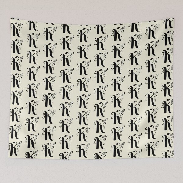 Item preview, The letter K designed and sold by Flowersfruits.