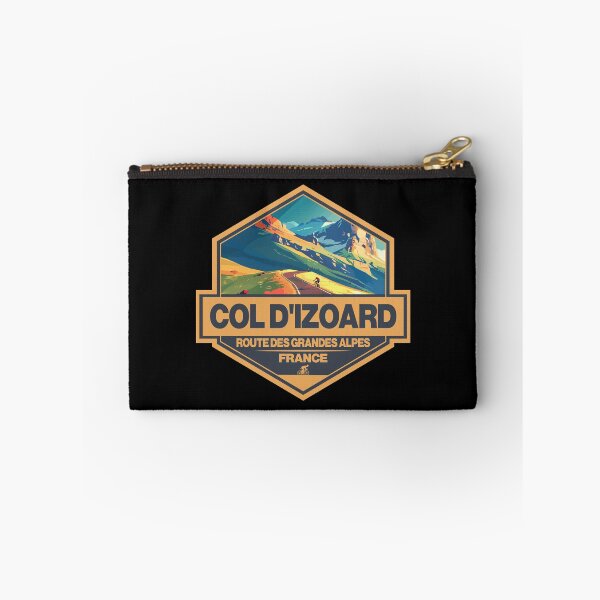Item preview, Col d Izoard France Travel Art Badge designed and sold by KrisSidDesigns.