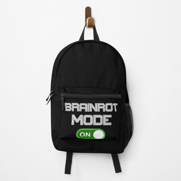 Item preview, Brainrot Mode ON Funny Meme designed and sold by AxelBrook.