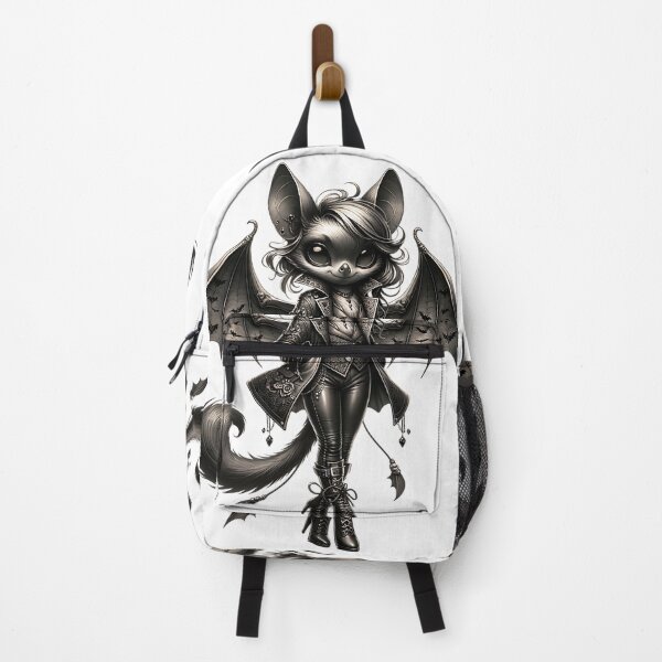 Item preview, Gothic Bat Girl - Enchanting Gothic Character Design designed and sold by michellidelucas.