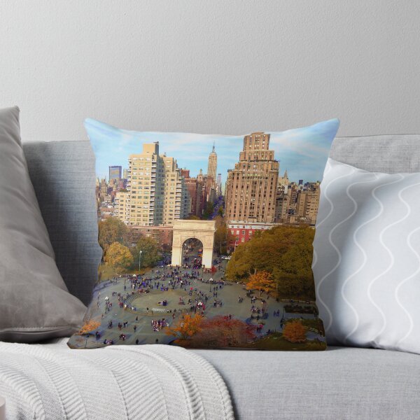 Item preview, Fall in Washington Square Park, New York City designed and sold by Jetsetting-W-US.