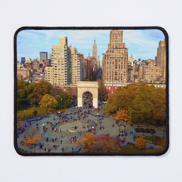 Item preview, Fall in Washington Square Park, New York City designed and sold by Jetsetting-W-US.