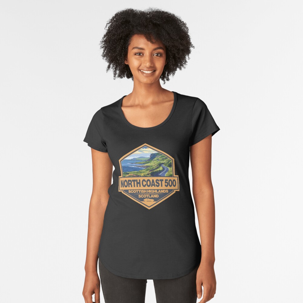 Item preview, Premium Scoop T-Shirt designed and sold by KrisSidDesigns.