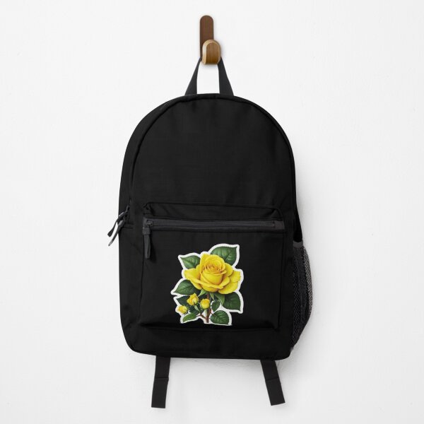 Item preview, Vibrant Yellow Rose Floral Illustration designed and sold by WhiteDoveArt.