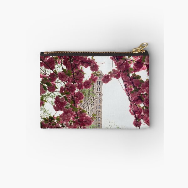 Item preview, Cherry Blossoms Framing Flatiron Building in New York City designed and sold by Jetsetting-W-US.