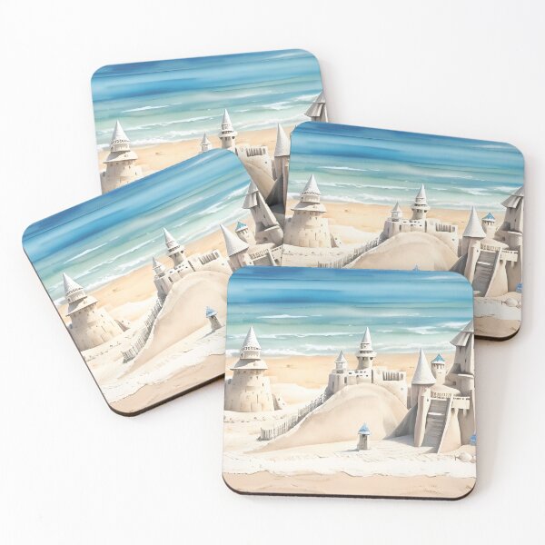 Item preview, Beach Watercolor 2 designed and sold by sifo2024.