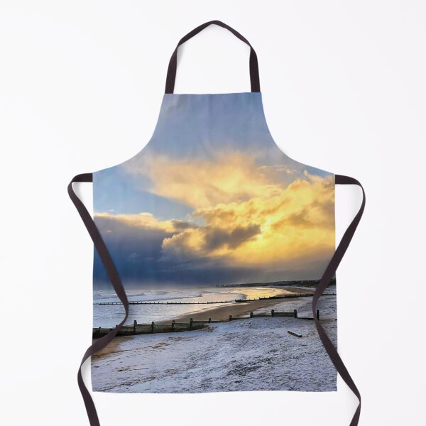Item preview, Snow on Blyth beach on New Years Eve designed and sold by Violaman.