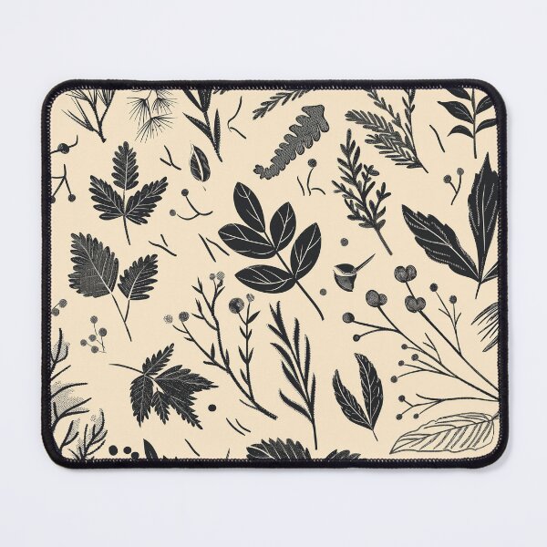 Item preview, Simple Leaf Pattern designed and sold by SpoonToonCnt.
