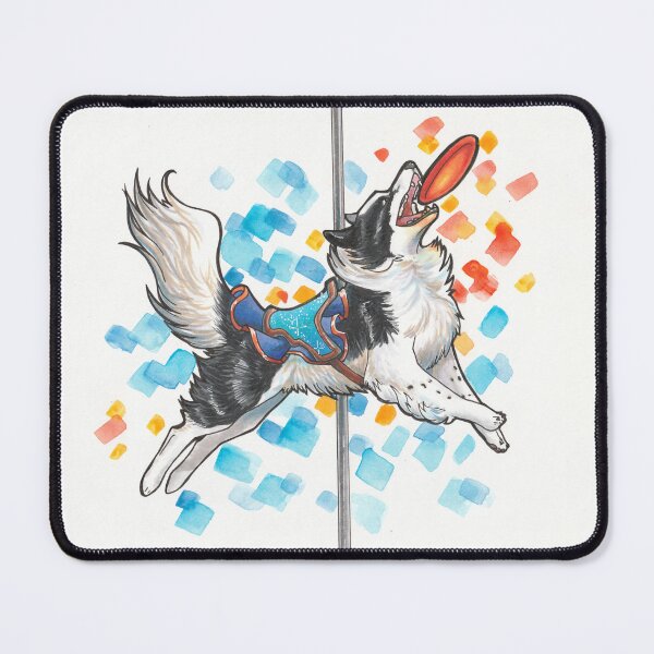 Item preview, Carousel Frisbee Dog designed and sold by MorselWolf.