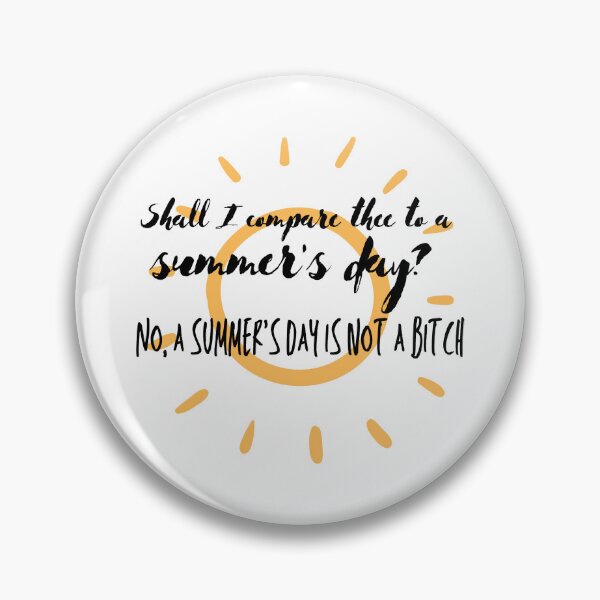 Item preview, Shall I Compare Thee to a Summer's Day? designed and sold by disgirl3.